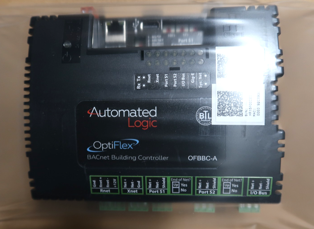 Brand New OFBBC-A Controller Automated logic Arcnet Bacnet/Ip MSTP Never Opened