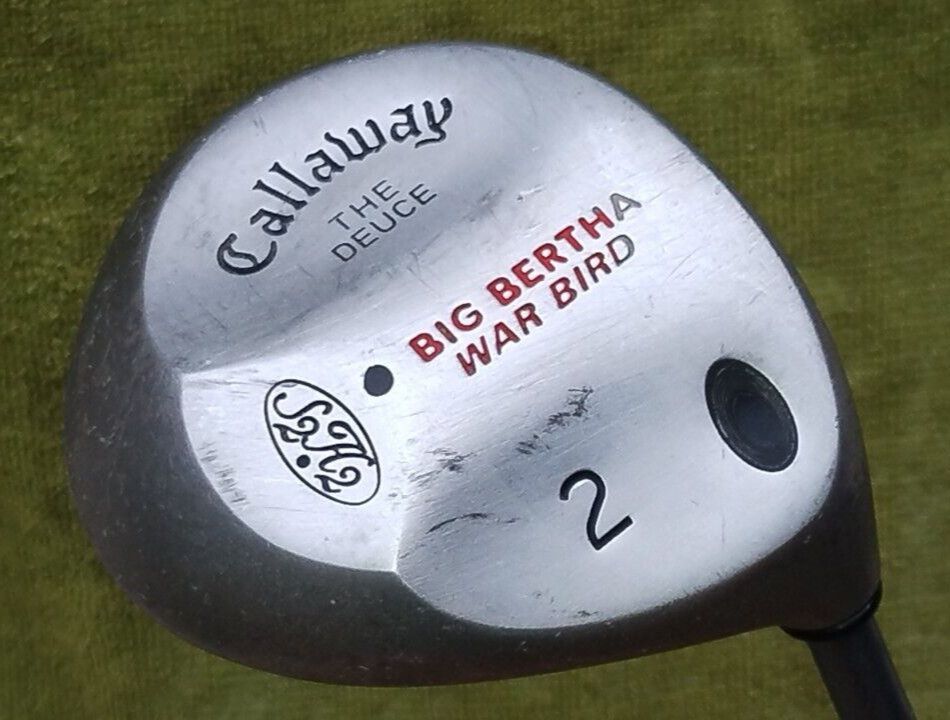 Callaway Big Bertha War Bird 2 Wood The Deuce Rch 90 Regular Graphite #O29
