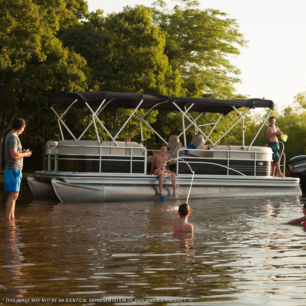 SUNCATCHER G3 PONTOON BOAT BOW CANOPY TOP CANVAS AND BOOT   44481-15