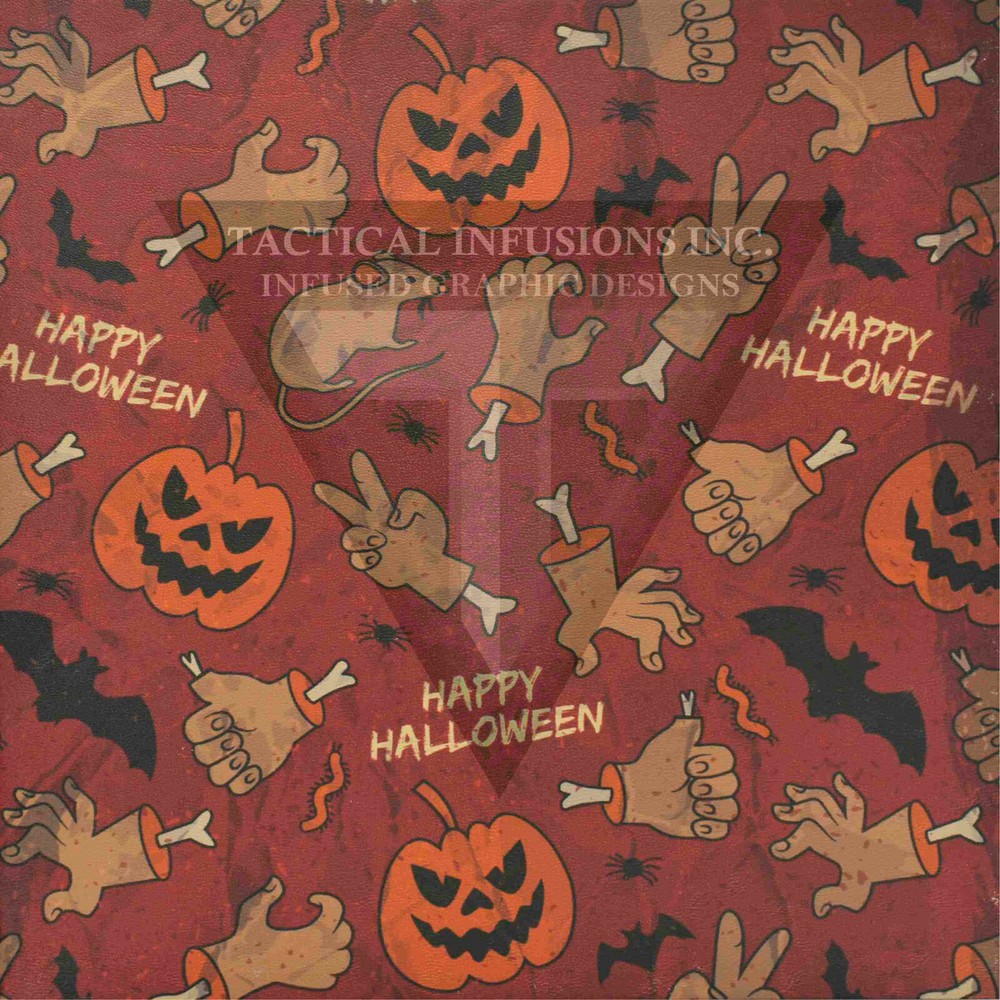 Kydex Seasonal Halloween Hands And Pumpkins   11 7/8