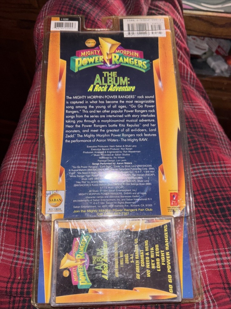 Mighty Morphin Power Rangers The Album A Rock Adventure