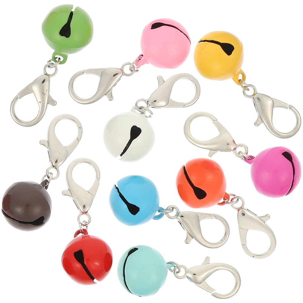10Pcs Decorative Pet Collar Bells for Cats and Dogs