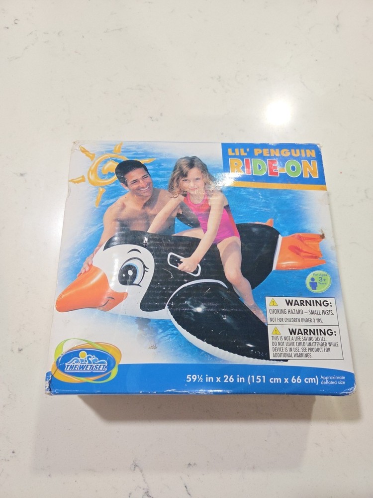 Intex  Wet Set  Lil' Penguin Ride-On pool 2010 In Box
