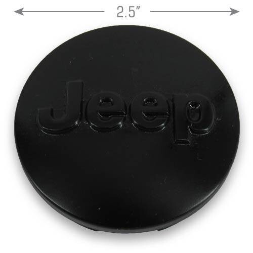 Jeep Grand Cherokee Renegade Wrangler Wheel Center Cap 1LB77TRMAC OEM Black