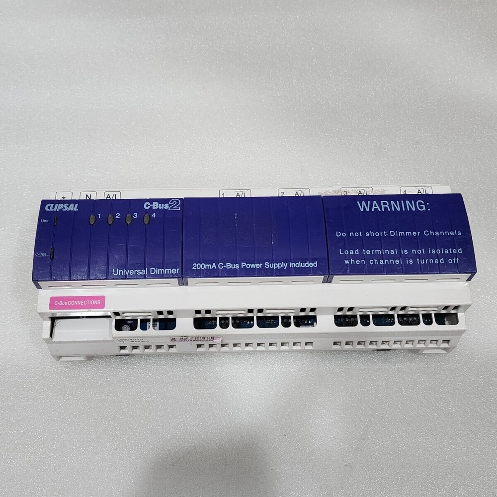 CLIPSAL L5504D2U 4 CHANNEL UNIVERSAL DIMMER 220-240V