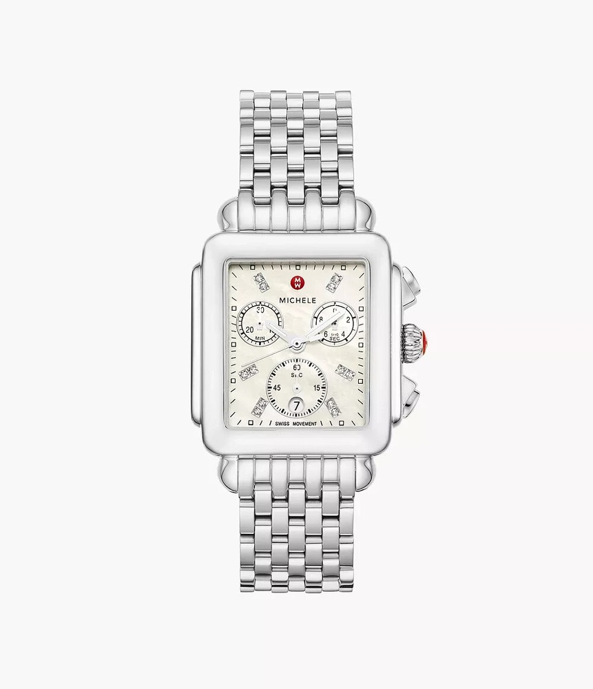 MICHELLE MWW06A000778 DECO CHRONOGRAPH DIAMOND STAINLESS STEEL 33MM