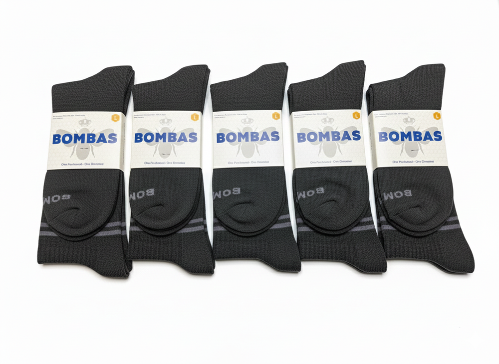 BOMBAS Socks - Large Calf - Men/Women - Brand New - Crew Length - Lot
