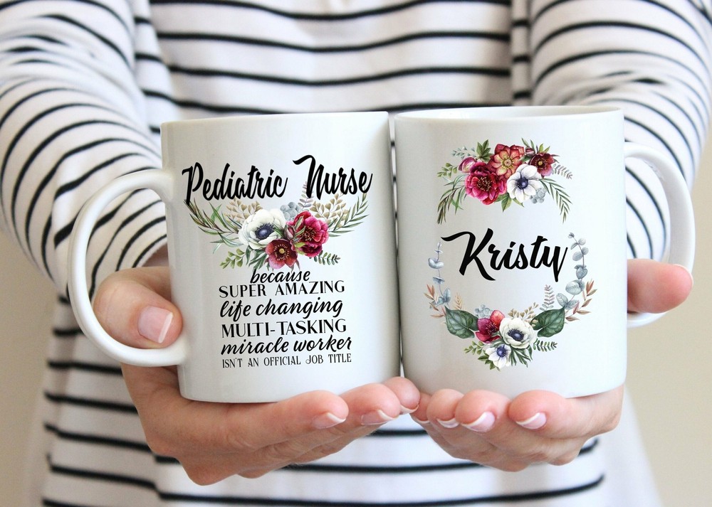 Personalized Pediatric Nurse Gift For Women L Retirement Thank You Appreciation