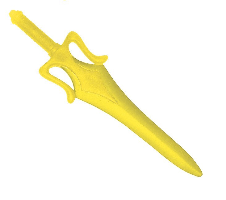 PRESALE Masters Universe MOTU Origins Classics Power Sword Tran Yellow Repro