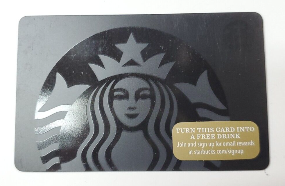 Starbucks gift card 2014 Black Siren-image