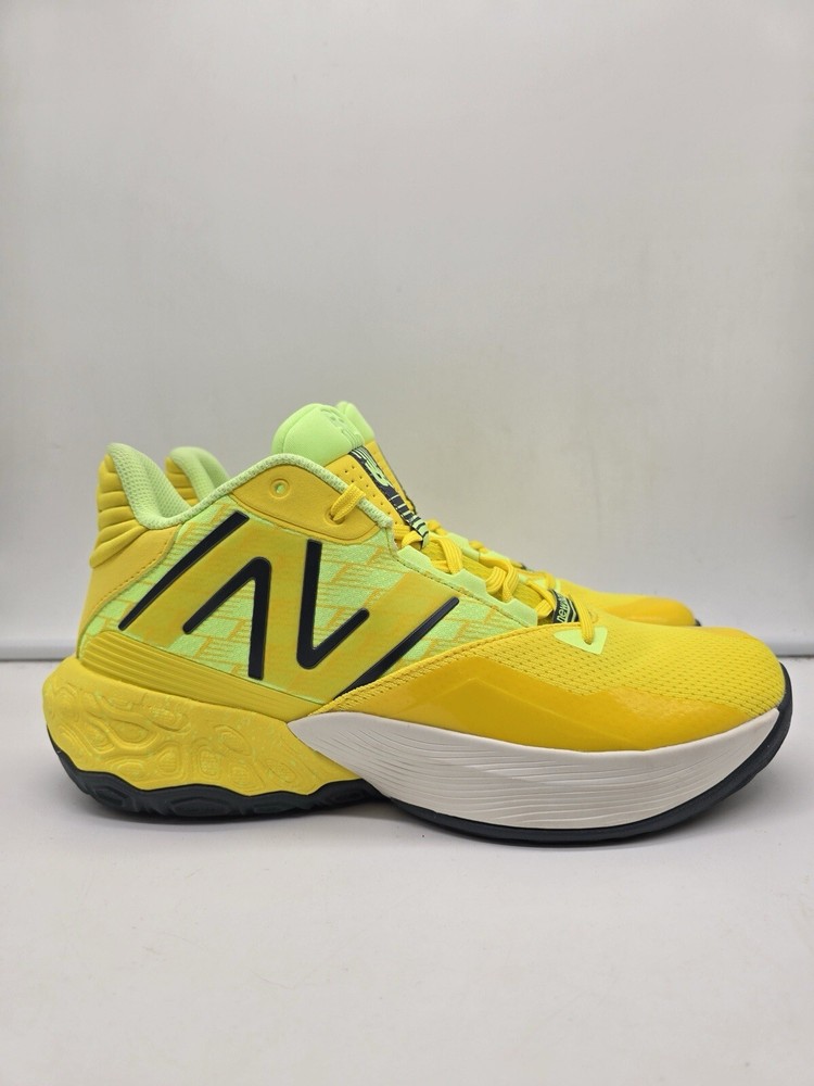 New Balance Two WXY v4 Men's Basketball Shoes Lemon Lime Sneakers BB2WYRT4 Sz 10