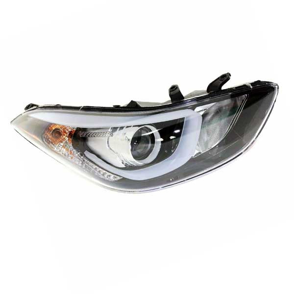 For 14-16 Elantra USA Built Headlight Headlamp w/LED Position Light Right Side