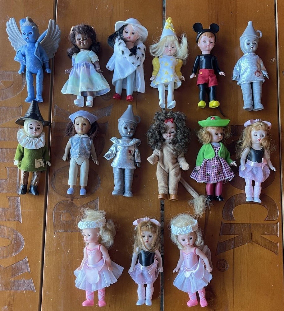 Lot of 15 Madame Alexander Vintage Dolls McDonald’s Happy Meal Toys - Mixed Lot