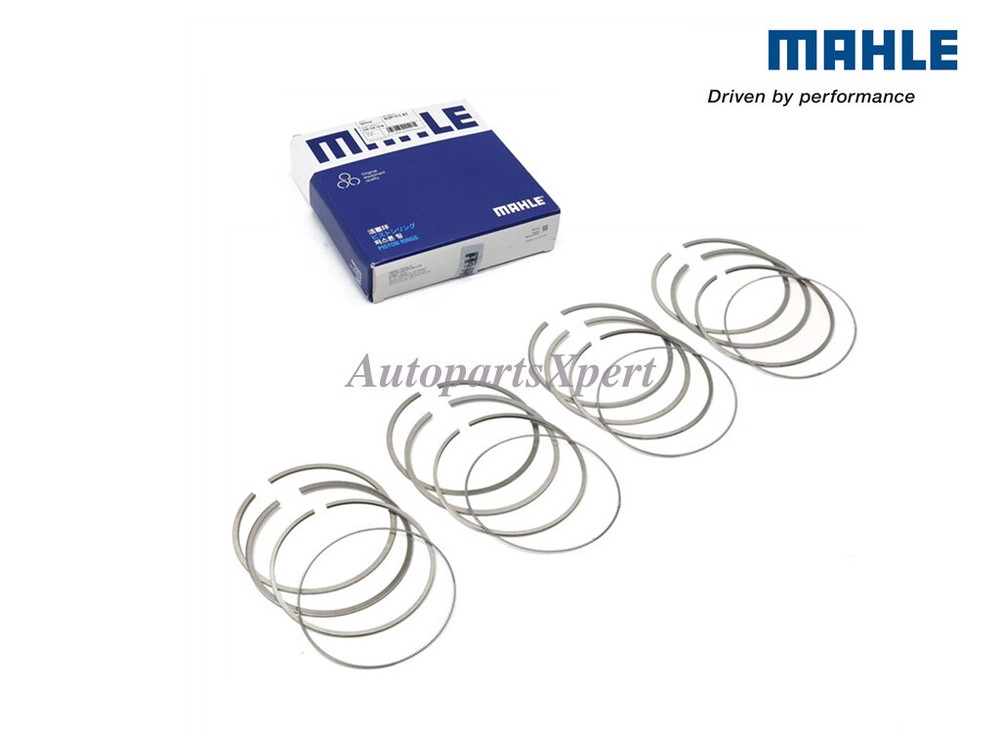 06H198151B 4 x OEM MAHLE Piston Ring Sets For VW GTi Golf AUDI A4 A5 Q5 TT 2.0T