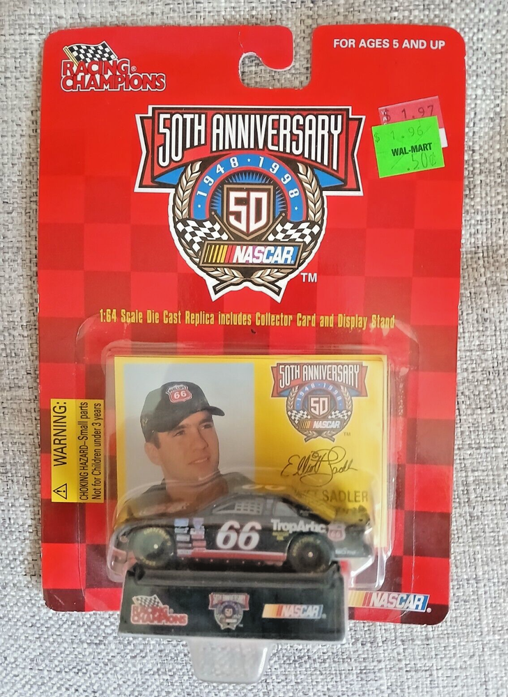 1998 Racing Champions NASCAR 50th Anniversary Elliott Sadler 1:64 Die Cast Car