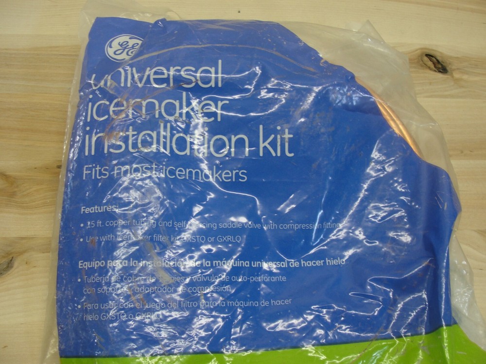 NEW GE UNIVERSAL ICE MAKER INSTALLATION KIT 15 FT COPPER TUBING
