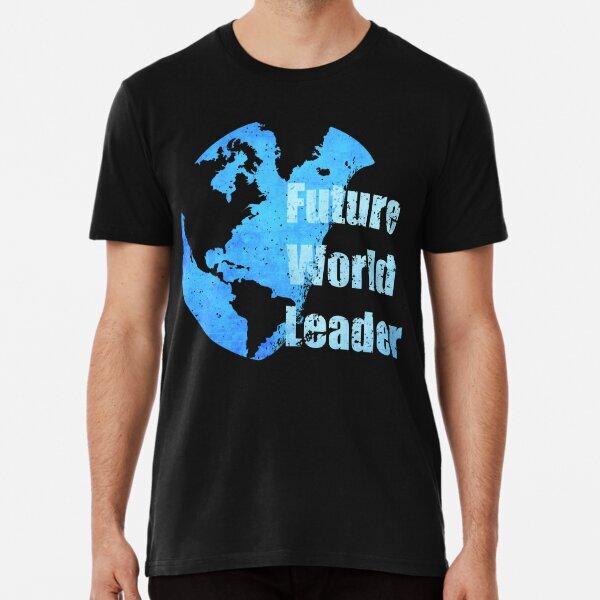 Back To School Future World Leader Student Graphic Design Premium T-Shirt S-5XL-image