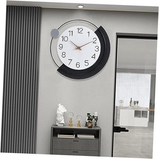 16 Inch Silent Decorative Wall Clock with Quartz Battery 693-16inch