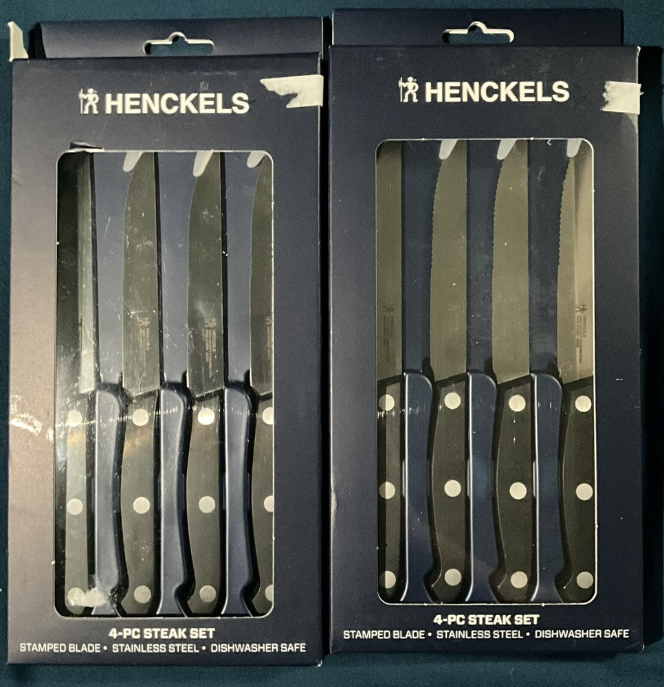 HENCKELS Prime Razor-Sharp Steak Knife Set of 8 German Engineered New