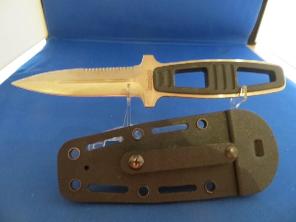 Discontinued Vintage Kershaw 1006 Amphibian Fixed Blade Boot/ Dagger Knife Japan