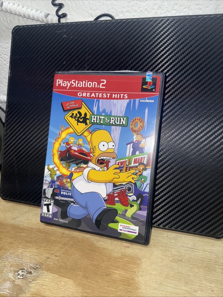The Simpsons: Hit & Run (Sony PlayStation 2 PS2) CIB Greatest Hits Version