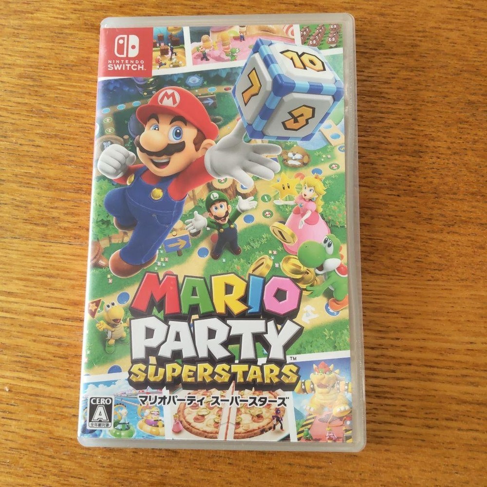 Mario Party Superstars Nintendo Switch Game English available Tested Used 77