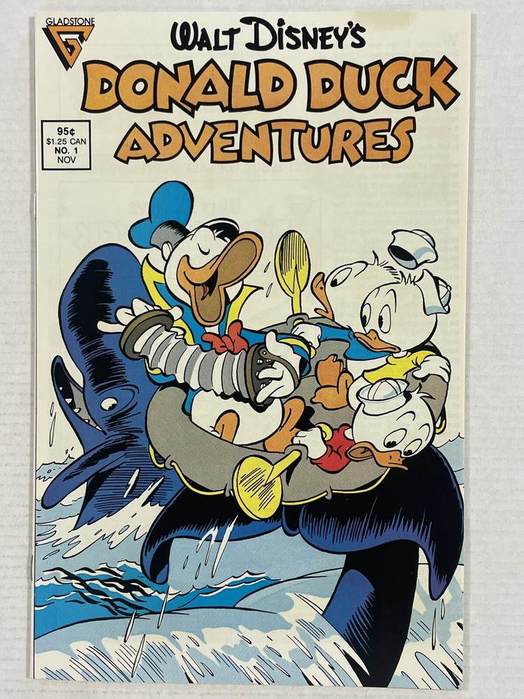 Walt Disney Donald Duck Adventures #1 Gladstone Comics 1987