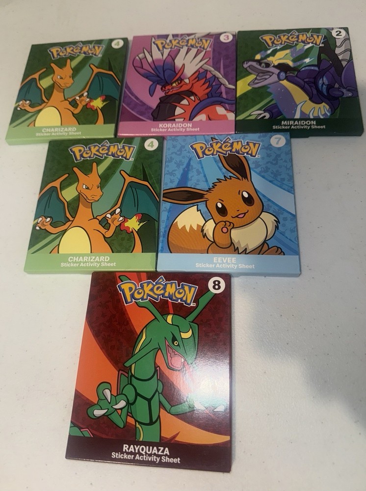 Pokémon TCG McDonald's 2024-2025 6-Pack Lot Unopened Cards