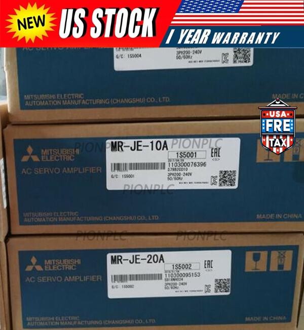 New Mitsubishi MR-JE-40A Servo Drive MRJE40A Fast Ship  US Free TAX