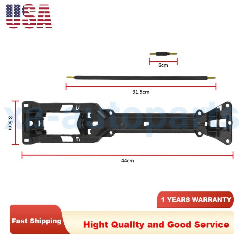 3pcs For BMW F07 F10 F11 F02 X5 X6 Left Seat Adjustment Motor Shaft Bracket Kit