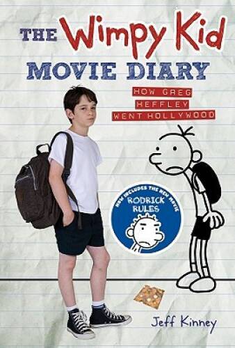 The Wimpy Kid Movie Diary Hardcover in Good Condition - Diary of a Wimpy Kid