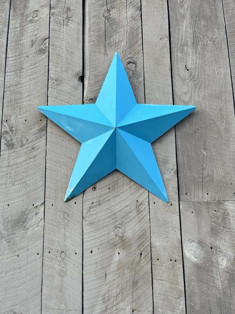 Large 32 Inch Metal Barn Star, Outdoor Hanging Farm Decor