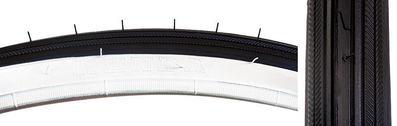 Sunlite 27 X 1 1/4 Inch Whitewall Bicycle Tire