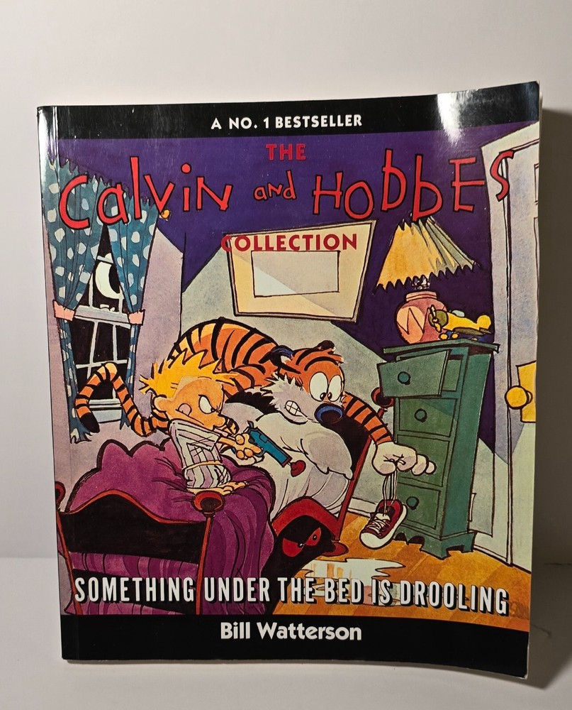 Calvin and Hobbes Something Under the Bed Is Drooling Comic Collection