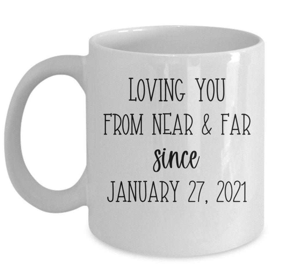 Personalized Valentine Coffee Mug Custom Made Valentine's Day Gift Special