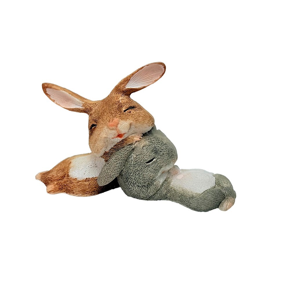 Rabbit sculpture decoration home rabbit country theme gift