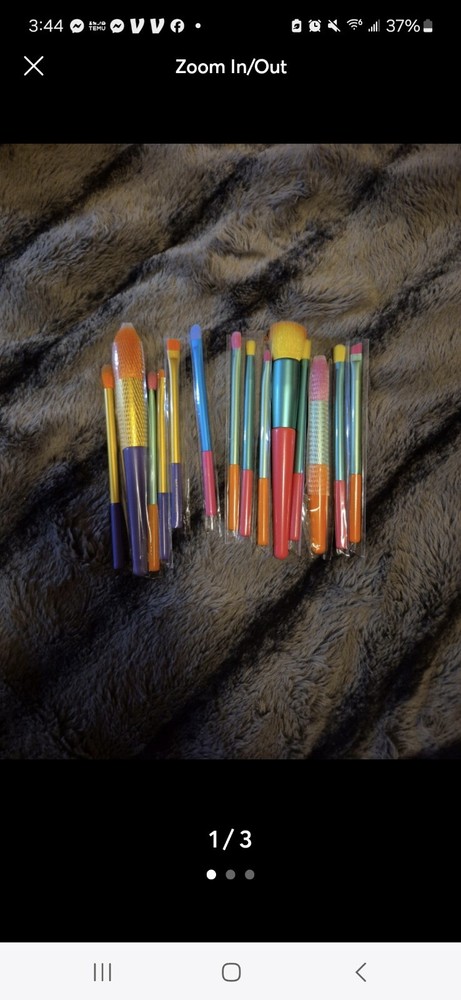 MI Los Angeles 14-Piece Professional Makeup Brush Set