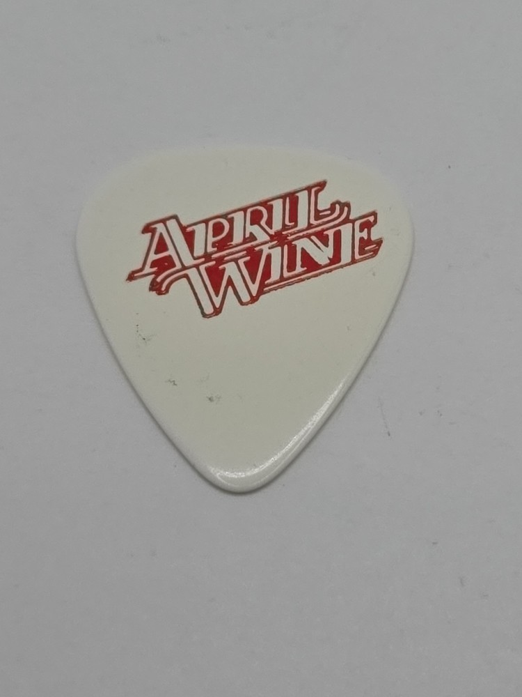 Vintage April Wine Miles Goodwyn Walking Through Fire 1986 Tour Guitar Pick