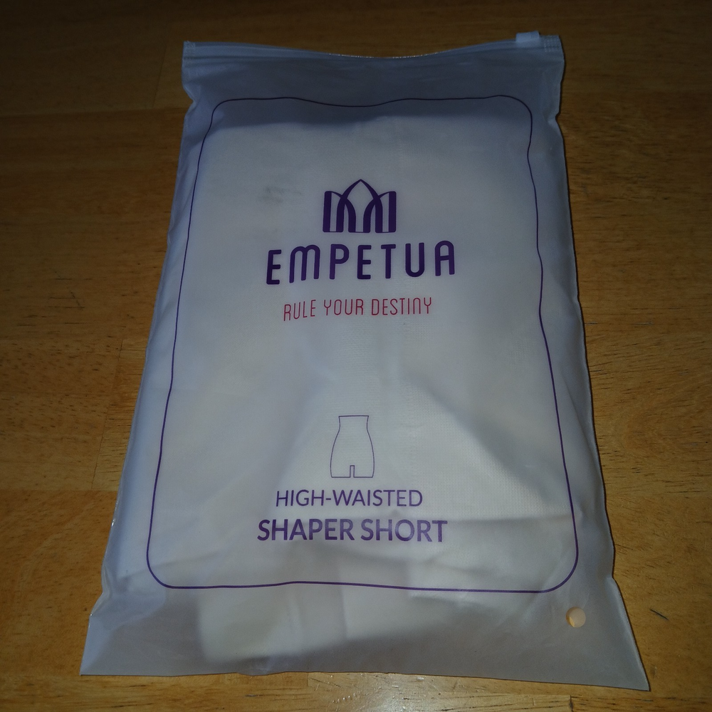 EMPETUA High-Waisted Shaper Short for Women Rule Your Destiny in Beige Size XXXL NIP