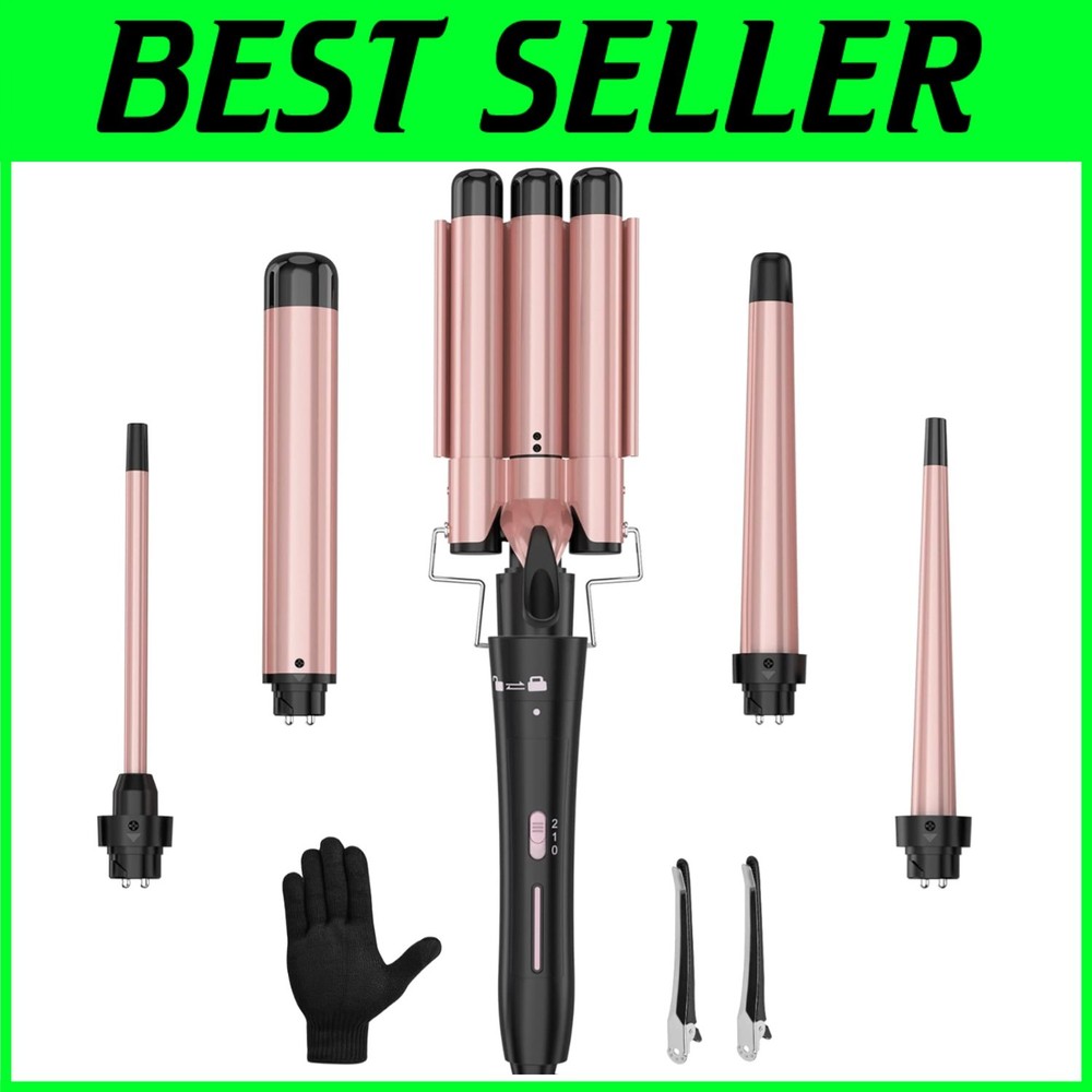 Professional Tourmaline Wand Curling Iron