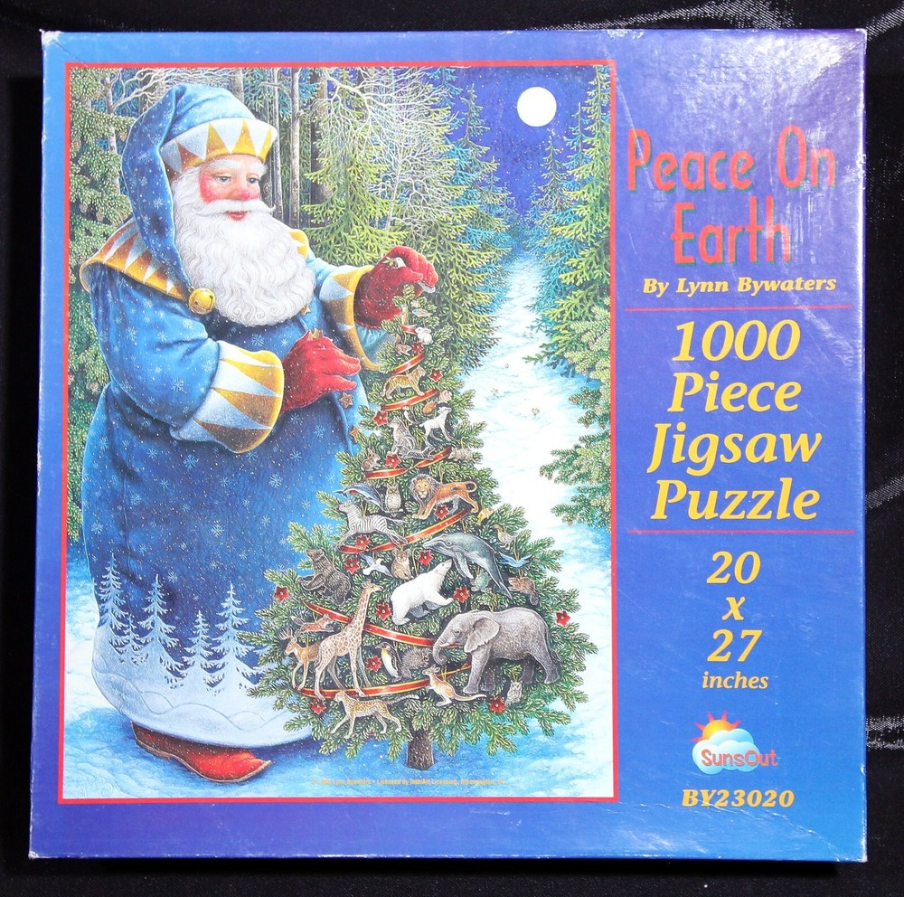 Sunsout Peace On Earth 1000 pc Jigsaw Puzzle Christmas  Nature 20