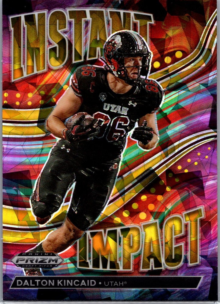 2023 Panini Prizm Draft Picks Dalton Kincaid Instant Impact Rookie Card II-16