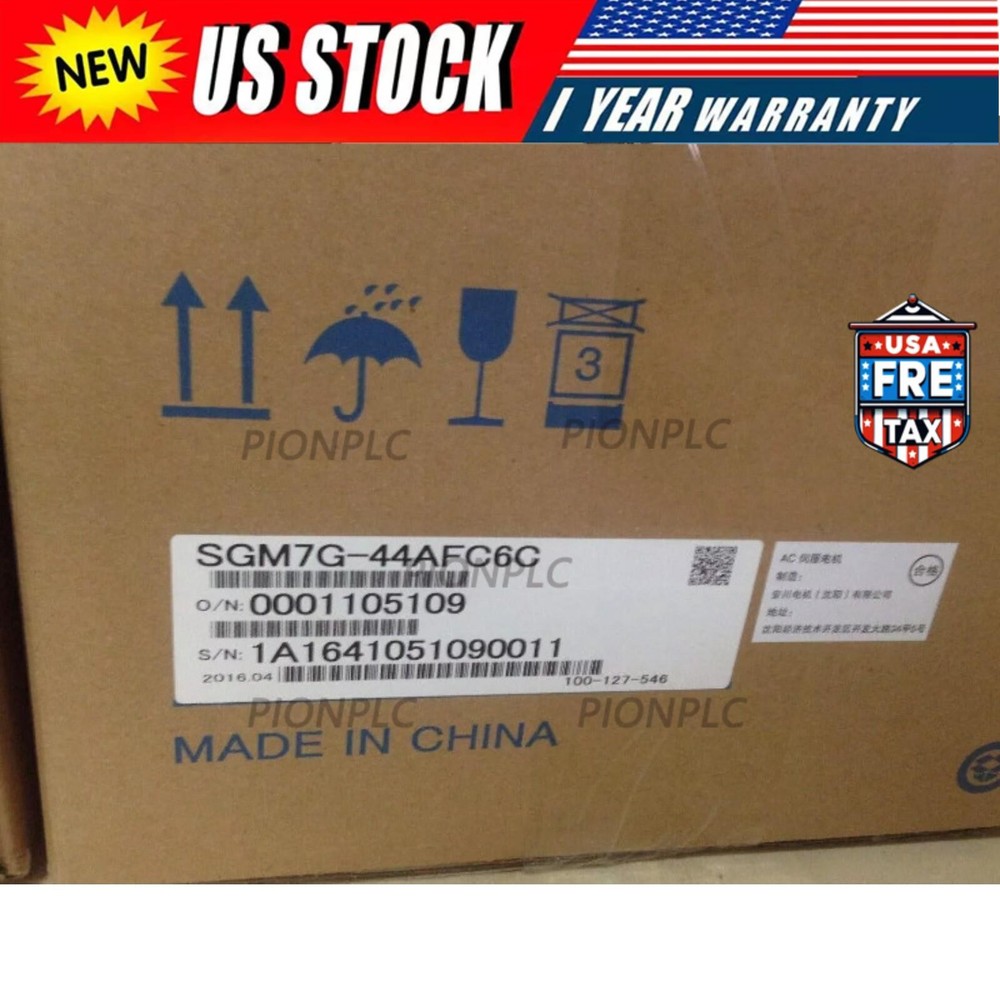 SGM7G-44AFC6C 1PCS NEW Yaskawa Servo Motor SGM7G-44AFC6C