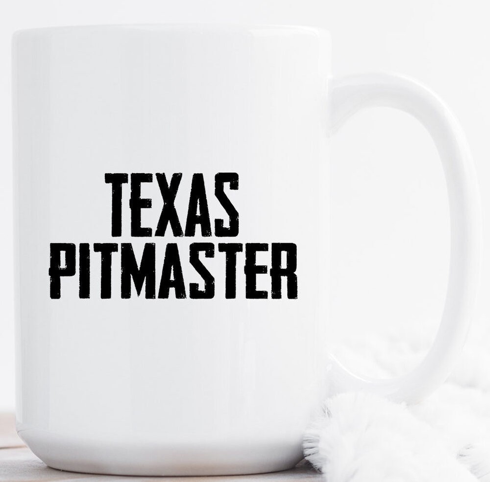 Texas Bbq Pitmaster Mug Texas Barbecue Texas Bbq Mug Texas Bbq Lover Gift Texas