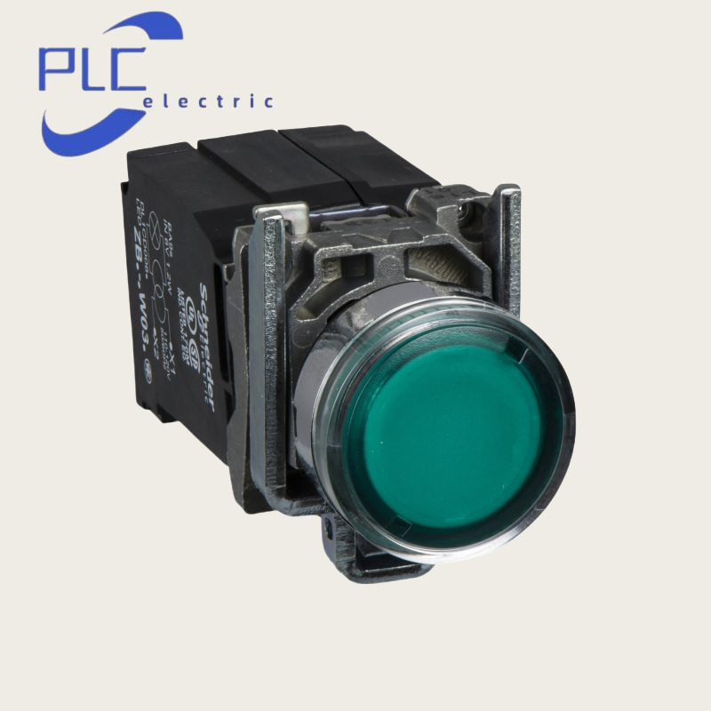NEW SCHNEIDER ELECTRIC XB4BW3335 Harmony XB4 green flush 22mm spring return