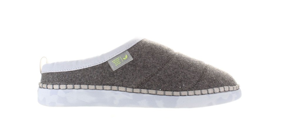 Dr. Scholl's Womens Cozy Vibes Gray Mule Slippers Size 11 (7696033)