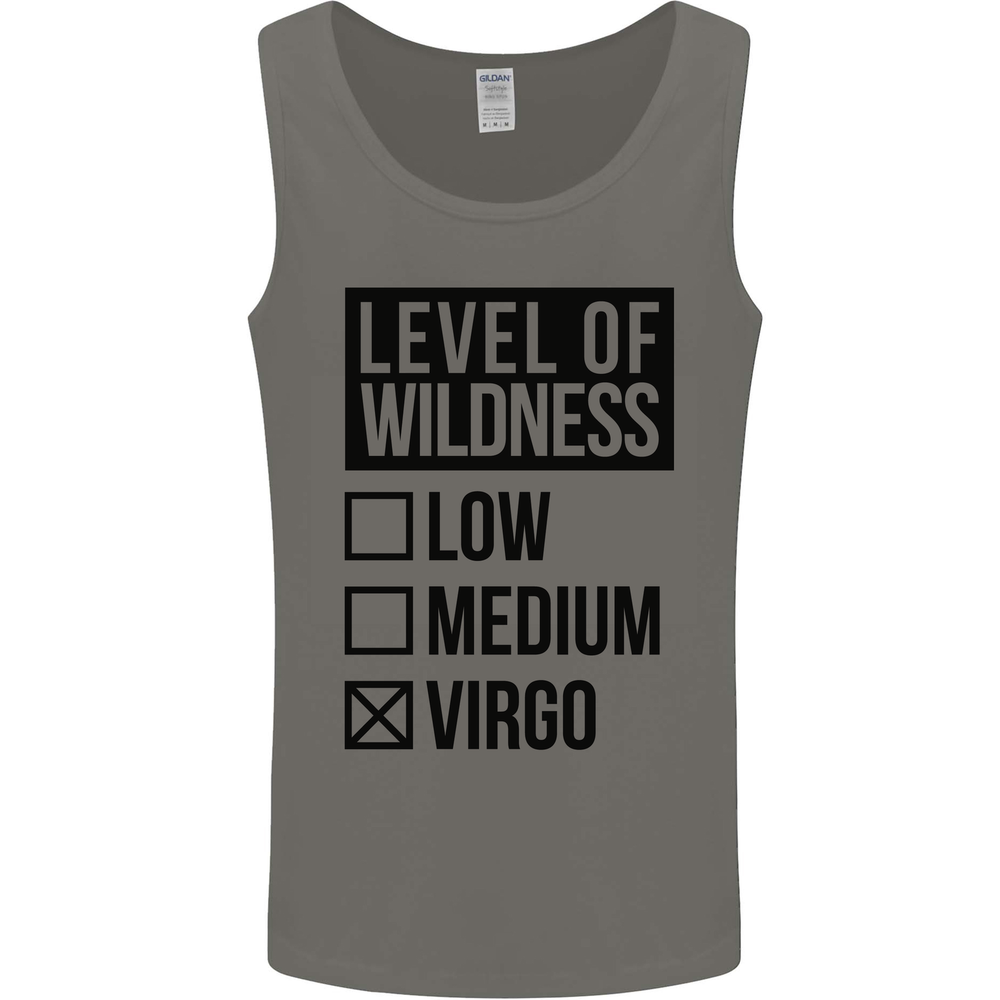 Levels of Wildness Virgo Mens Vest Tank Top