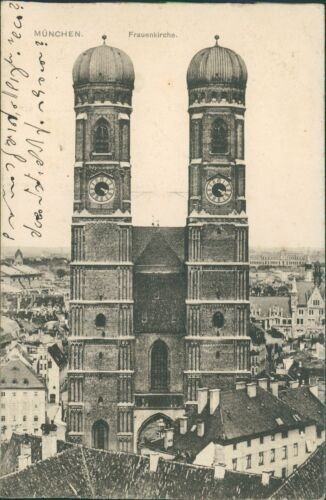 Ansichtskarte München Frauenkirche 1916 (Nr.9465)