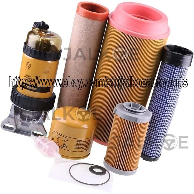 Filter Kit 3776969 for CAT 304E2 CR 305E2 305.5E2 CR Excavator 1G7206 3635819