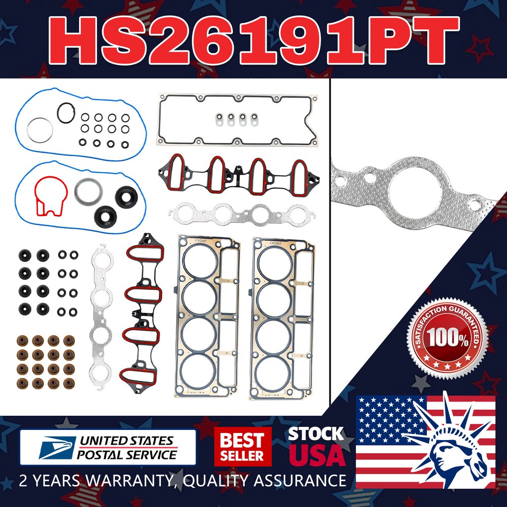 HS26191PT Replace Head Gasket Set kit FOR Chevrolet Silverado GM 5.3L 2005-2014